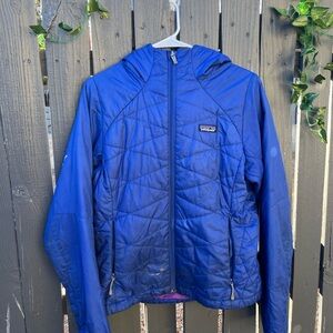 Patagonia Blue Quilted Jacket